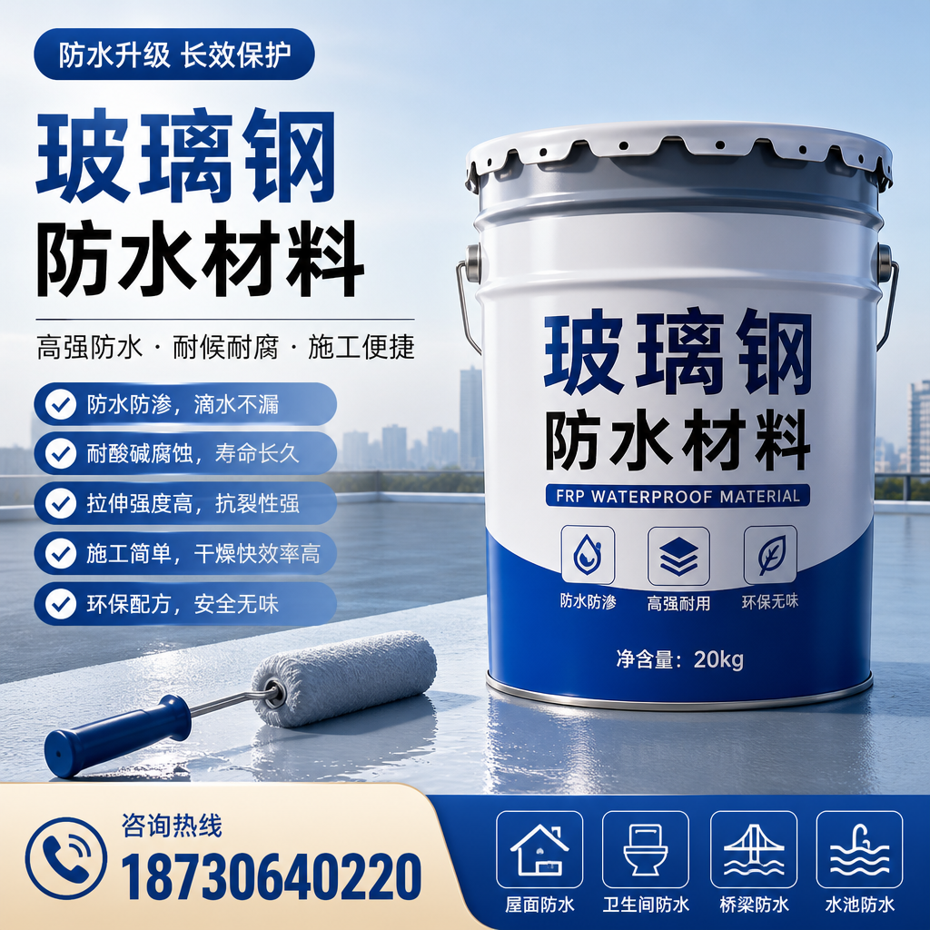 专家解析：玻璃钢防水材料的市场前景分析在 威海