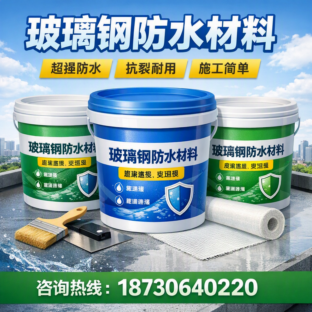 了解玻璃钢防水材料的市场趋势，威海 企业不可不知